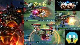 Warning💥: Tigreal's Ultimate🙉 100% win, Mobile Legend gameplay