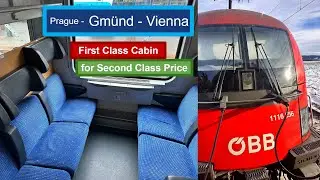 Austria’s Most Comfortable Regional Train - ÖBB REX 41 with Czech Rolling Stock (Prague-Vienna)