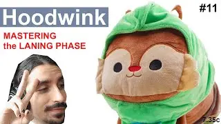 MASTERING the LANING PHASE - Hoodwink Support 4 | 7.35c #dota2 #hoodwink
