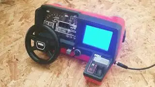 Tomy Turnin Turbo Dashboard Outrun Arcade  #126