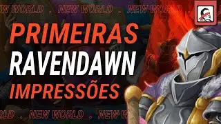 RAVENDAWN | PRIMEIRAS IMPRESSÕES da GAMEPLAY e ALPHA desse MMORPG