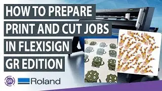 How to Prepare Print and Cut Jobs in FlexiSIGN GR-edition