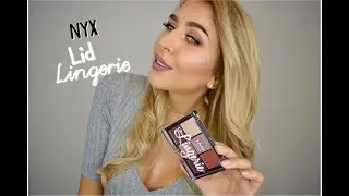 Review + Tutorial New NYX Lid Lingerie eyeshadow palette
