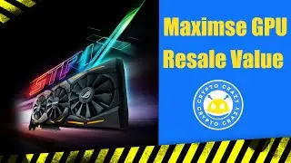 How to Fix RGB on Asus ROG Strix GTX 1080 / 1070 / 1060 to Maximise Resale Value when done Mining.