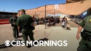 Inside a U.S. Customs and Border Protection processing center