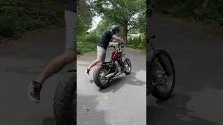 1996 Honda Shadow 600 Bobber. 