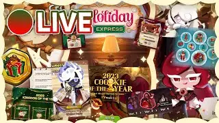Last Update for 2023?! Creme Brulee & Linzer Cookie with Holiday Express Update Review! (Live)