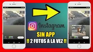Como Poner DOS FOTOS en una HISTORIA de INSTAGRAM