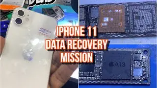 Iphone 11 upper board swap in a style! Data recovery mission successful! #iphonetips #iphone11