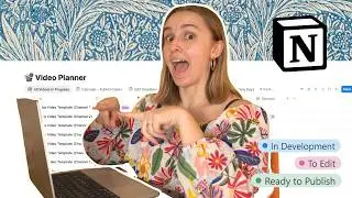 My Entire Notion Set Up as a Full Time Content Creator