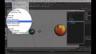 Como crear jerarquias en Maya