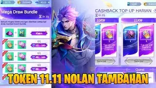 EVENT TAMBAHAN TOKEN 11.11 NOLAN - BERKESEMPATAN DAPAT 10.000-50.000 DIAMOND! MOBILE LEGENDS
