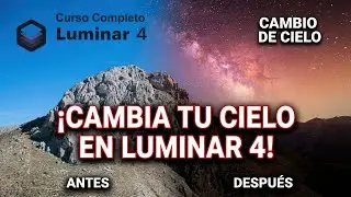 ▶ ︎ 04 Luminar 4 Course - Retouching Landscapes and changing the sky 🖥 tutorial LEARN how to use it