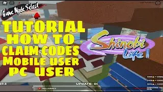 [SL2 CODES HOW TO] SL2 How to Claim Codes in Shinobi Life 2 in Mobile and PC + FREE CODES  |  ROBLOX