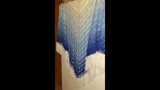 Шаль крючком - мастер-класс [От безделья Рукоделие]