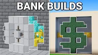 10+ BANK Build Hacks In Minecraft!