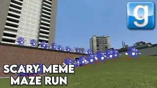 SCARY MEME MAZE! | Garry's Mod