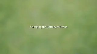 Charging the drone battery (BL03 Drone)