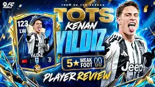 KENAN YILDIZ REVIEW 🪄 | TOTS EVENT | FASTEST LW ? | FC MOBILE | HINDI PLAYER REVIEW 🎮