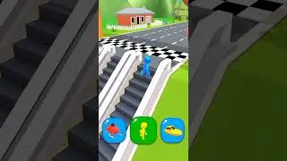 SHAPE SHIFTING 🚁🛸✈️🏃🚗  Gameplay All Levels Walkthrough iOS Android New Update Part 13