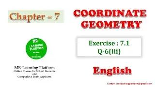 Chapter7 Ex.7.1 - Q-6-(iii) Coordinate Geometry  NCERT Maths Class 10  CBSE - English