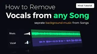How to Remove Vocals from any Song for Free | How to Remove background music from songs