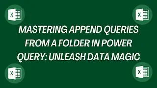Streamline Your Data Management: Merging Multiple Excel Files from a folder