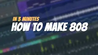 How To Make 808 In 3 Minutes | Only With Stock Plugins | FL Studio Tutorial