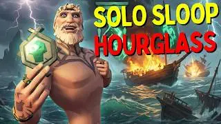 1 Hour of Solo Sloop PvP to Chill/Relax To (Sea of Thieves)