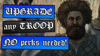 How to UPGRADE any troop WITH NO PERKS in Bannerlord!