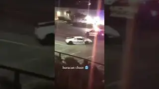 huracan chase🥶🥶🥶#huracan #машины #погоня #экшн #shorts