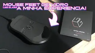 A minha experiencia usando feet's de vidro no mouse! Review LGG v2 Skates
