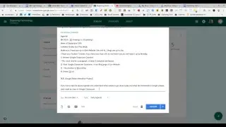Google Classroom, Google Sites, and Google Calendar, a winning combination!