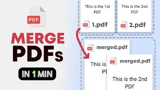 How to Merge multiple PDF files into One file (combine PDF files)