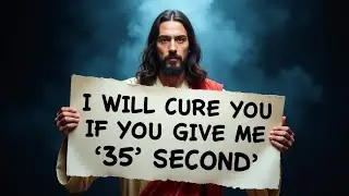 I WILL CURE YOU IF YOU GIVE ME 35 SECOND ? GOD MESSAGE TODAY #jesus #godmessage #jesuschrist