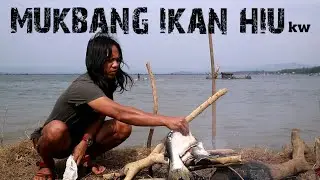 MUKBANG KW SHARK FISH IN THE MIDDLE OF CIRATA RESERVOIR ISLAND