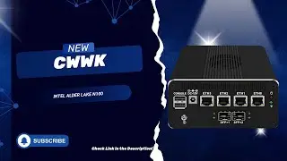 CWWK Mini PC Review | Intel Alder Lake N100/N305 Dual SFP+ 10GbE | DDR5 RAM,Networking Mini Computer