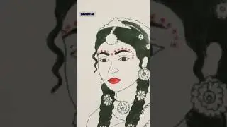 Mallika singh urf Radha pencil colour drawing #radhakrishn #sumellika #deviantds