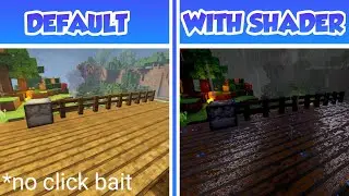WOW!!! SHADER MCPE YANG HUJANNYA BERASA SHADER RTX!!! Support Versi 1.16