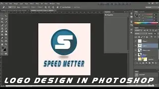 How to design a awesome flat logo in adobe Photoshop cc 2017 tutorial