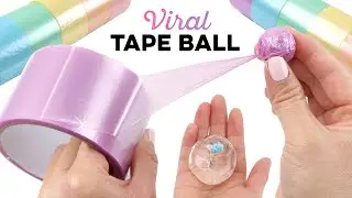 How to make viral TAPE BALLS! 