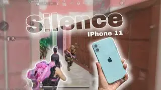 Silence 🤍 IPhone 11 |4 Finger + Gyroscope |BGMI MONTAGE |OnePlus,9R,9,8T,7T,,7,6T,8,N105G,N100,Nord