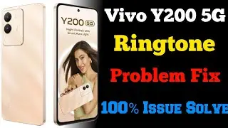 Vivo Y200 5G Ringtone Problem | Vivo mobile ringtone problem | Vivo ringtone problem | Vivo ringtone