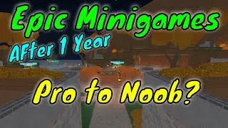 Roblox: Playing Epic Minigames After 1 year! (Pro to Noob?)