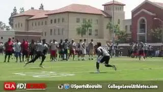 USC Sark Camp 2014: 1on1's and 7on7 Mixtape #D1Bound - CollegeLevelAthletes.com