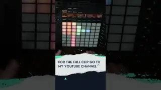 Jam with push 2  and Ableton live 11- the scale is D dorian
