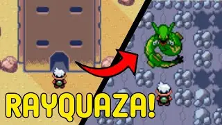 Como Capturar o RAYQUAZA No Pokémon Emerald