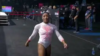 Simone Biles lands Yurchenko double pike vault at U S  Classic   NBC Sports #yurchenko
