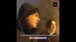 Şəhid İman və Bəhram qardaşları.