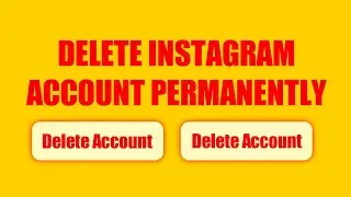 How to delete instagram account permanently 2021 ||Afomination-Tech||